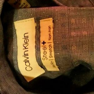 Size Large dark Navy dress shirt Calvin Klein